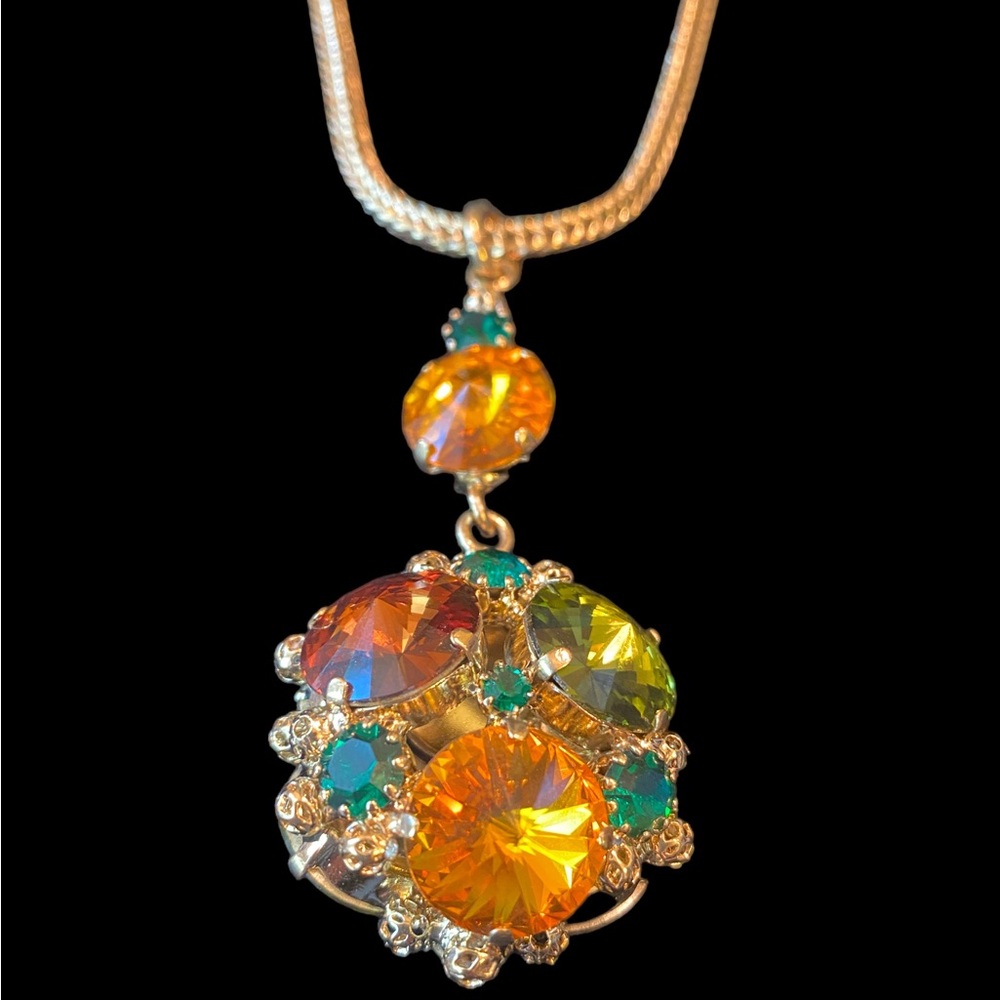 Italian Swarovski Crystal Necklace